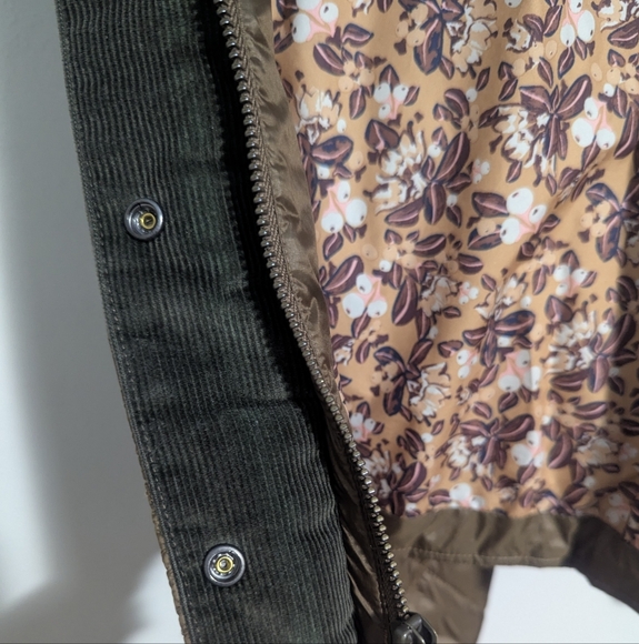 Patagonia Back Pasture Barn Field Quilted Zip Snap Floral Jacket Small - Picture 7 of 14